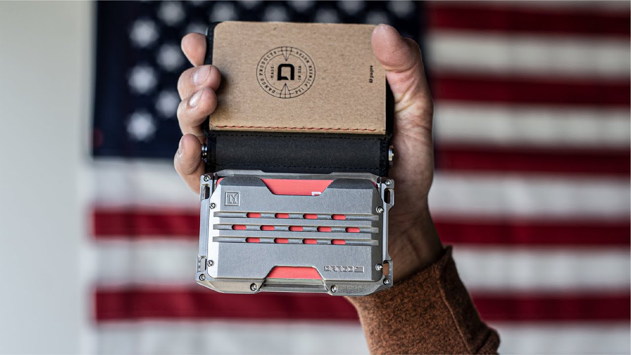 Dango Products: A10 ADAPT TITANIUM BIFOLD WALLET - YouTube
