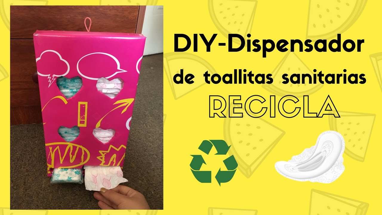 DIY lindo y fácil dispensador de toallitas higiénicas || Reciclaje