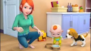 BELAJAR & BERMAIN, PERTAMA KALI JOJO DAN BINGO BERTEMU | Super Jojo Bahasa Indonesia