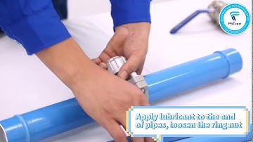 FSTpipe compressed air pipe quick dropline installation video