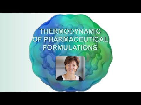 Thermodynamic of Pharmaceutical Formulations