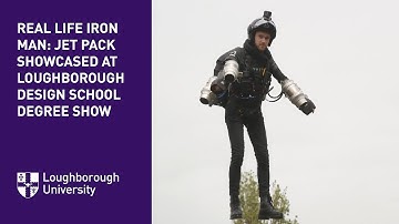 Real life Iron Man: Jetpack showcased at Design School Show