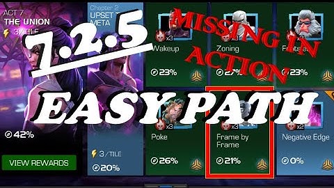 7.2.5 EASY PATH & Platinum Pool Boss | Missing in Action | Marvel Contest of Champions