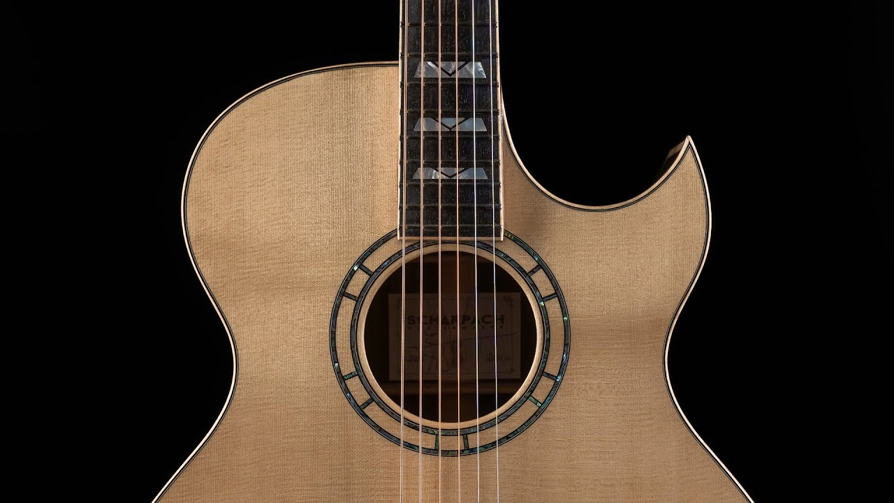 "Travels" (Pat Metheny) played on a Scharpach Master Guitars Jumbo Steelstring Acoustic