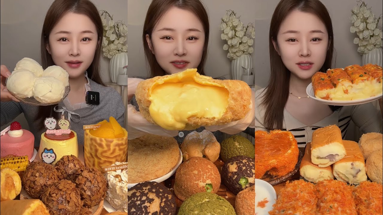 [ASMR] Dessert Mukbang Eating Chocolate Cake | Mukbang Eating Show💗🍰🧁