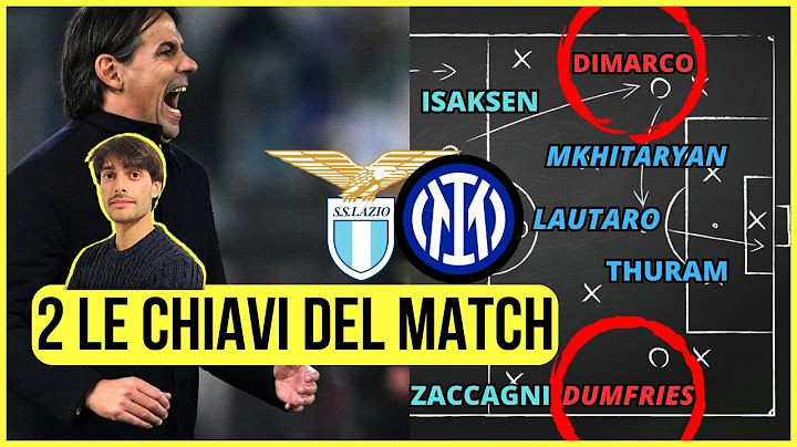 ECCO COME L’INTER DI INZAGHI HA SEGNATO 6 GOL ALLA LAZIO | Con Lavagna Tattica
