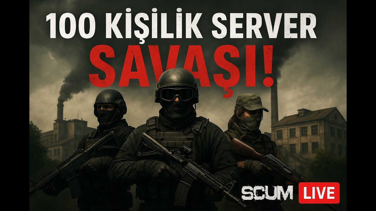 SCUM | 100 Kişilik Hardcore Server’da LOOT AMAC 100K YAPMAK!!! BÖLÜM 3