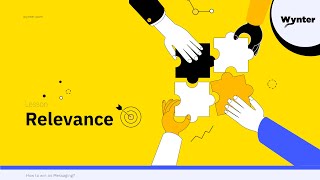 Messaging layers: Relevance | B2B Messaging course