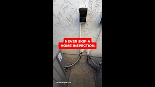 This is exactly why you NEVER skip a home inspection