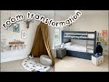 *NEW* ROOM TRANSFORMATION! RENOVATING OUR NEW HOME | BOYS BEDROOM | Emily Norris AD