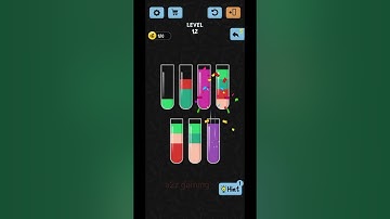 Water Color Sort Level 12