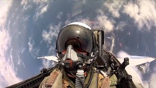 F/A-18ホーネット 爆弾投下訓練 コックピット映像 (岩国基地所属機)