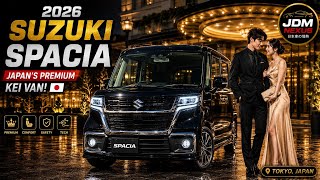 🔥 2026 Suzuki Spacia Black – The Mini Van Everyone in Japan Wants!