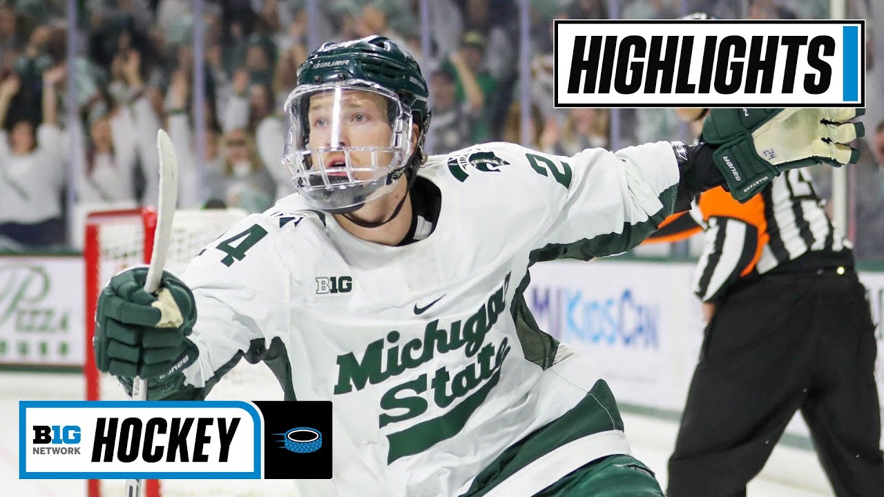 Ohio State at Michigan State | Highlights | Big Ten Hockey | Nov. 10, 2022