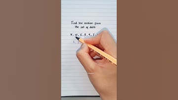 Find the median from the set of data