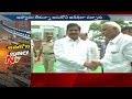 Minister walks in uninvited for Bhumi Puja of flyover!