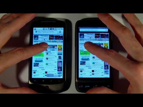 HTC Desire or Nexus One - Internet test