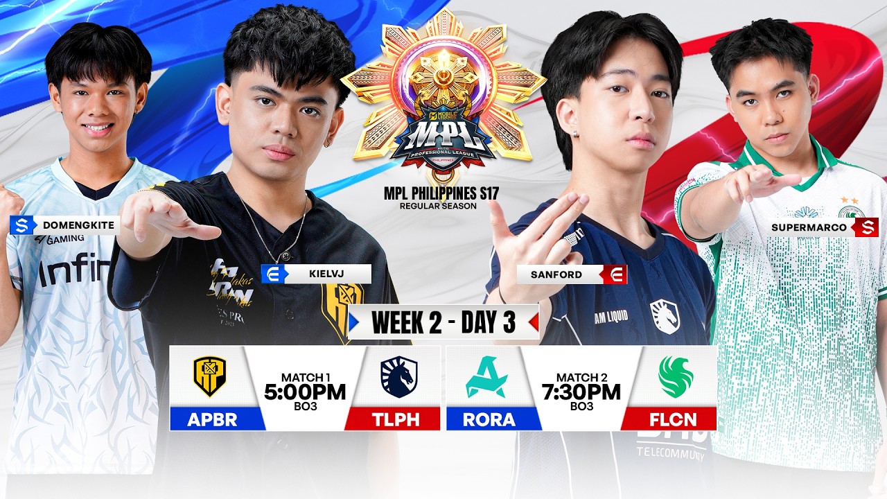 🔴 LIVE | MPL PH S17 | ENGLISH - Week 2 Day 3