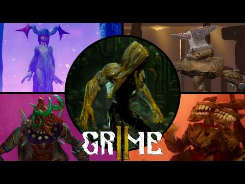 Grime 2 - All Bosses [no Damage] + Ending