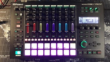 ROLAND MC-707 - My First Project Session - Live