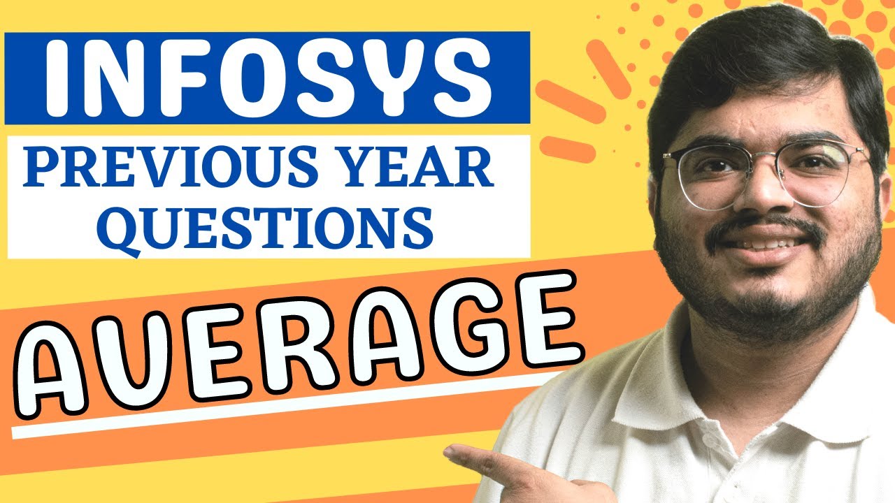 1 5 Infosys Aptitude Average YouTube