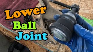 2002-2007 Jeep Liberty Lower Ball Joint Replacement How To DIY