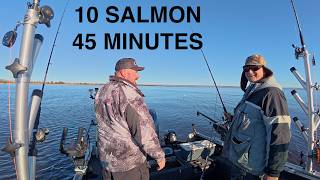 The Best Lake Superior Coho Morning I Can Remember