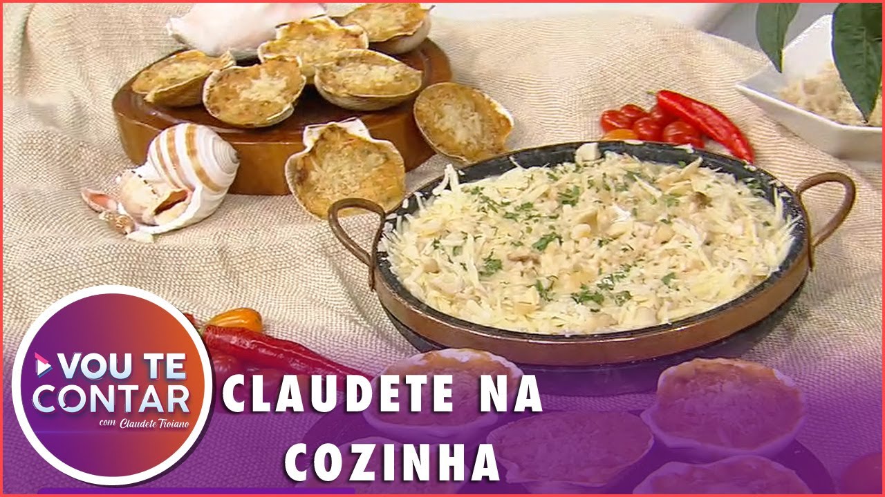 Aprenda um Risoto de Bacalhau caseiro com Claudete Troiano