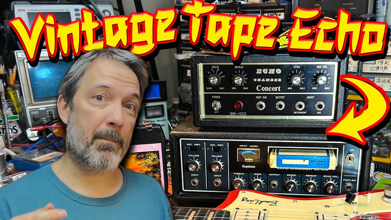 ⭐︎ Guyatone ANALIG ECHO ヴィンテージ品⭐︎ REPAIRING a 1972 GUYATONE 8-Track Tape Echo Machine - YouTube