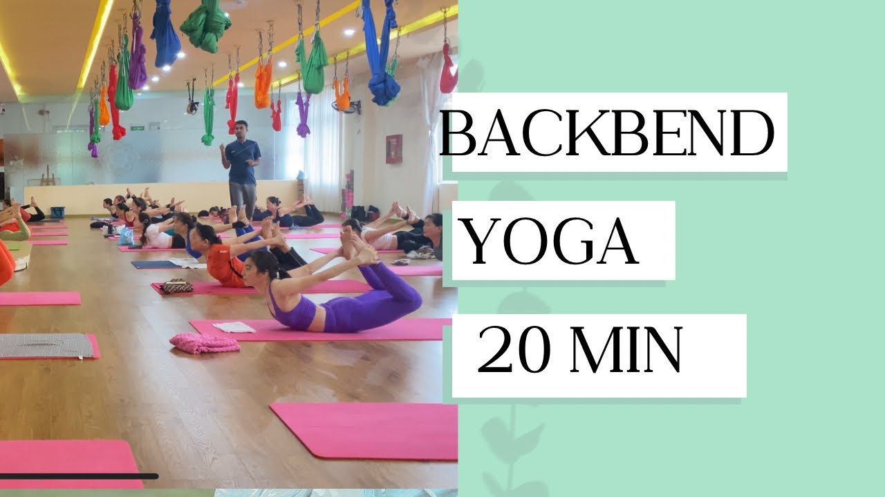20 min Backbend yoga class | #viral #trending - YouTube
