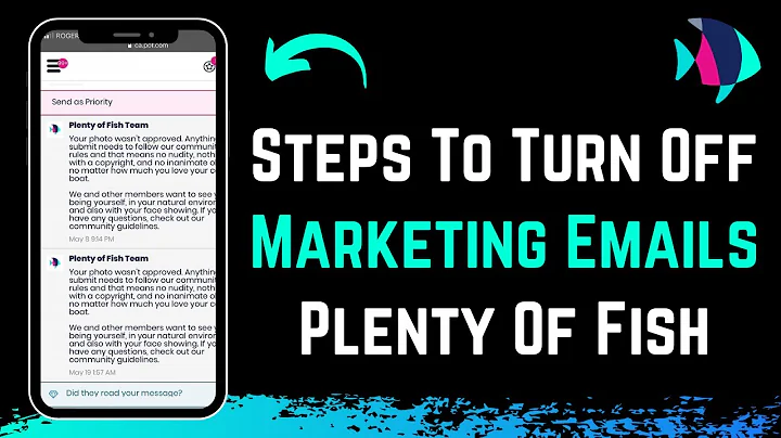 Plenty of Fish - How to Unsubscribe - Stop Marketing Emails (PoF Dating App)