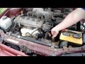 Fixing an overheat condition (the radiator fan) on a 1997 Toyota Corolla/Geo Prizm