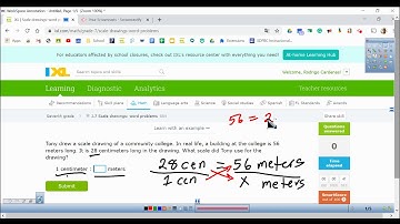 7.G.1.1 Scale drawings: word problems (7-J.7) 84H