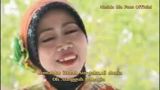 Rumahku Surgaku Lirik by NASIDA RIA vocal bunda hj Mutoharoh