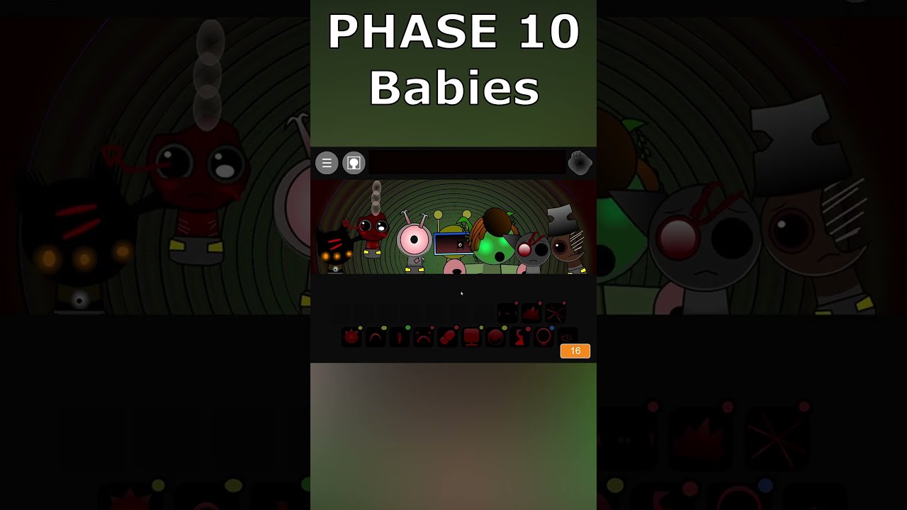 Sprunki ALL PHASES Phase 0 VS 888 New Phases V1 Incredibox Shortvideo Shorts