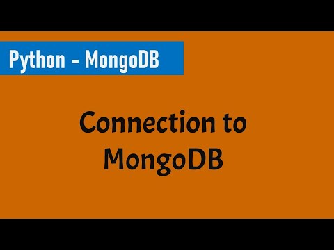 Part 2- Connection to MongoDB using PyMongo | Python and MongoDB