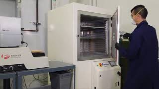 UV Cured Powder Coating on 3D Composite Material | Keyland Polymer Coat and Cure Demo screenshot 5