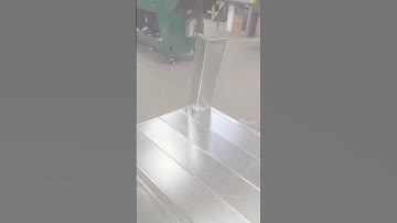 Turning Vanes and Rail fabricated into Cheeks of Large Square Elbow