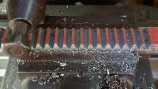 Rack Gear cutting || Rack Gear Teething || Gear Cutting on Shaper @DiscoveringSkills