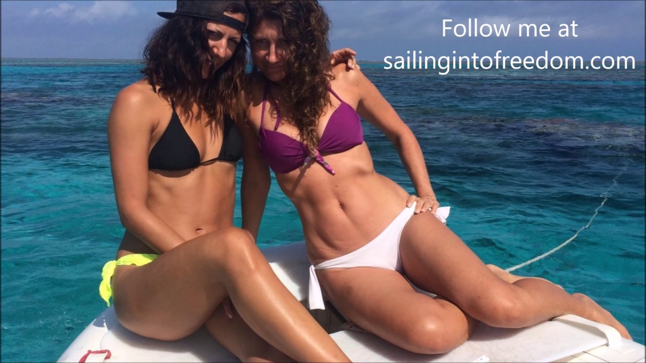 Sailing into Freedom   Episode 25 Plukky & the Italian girls exploring the great barrier reef