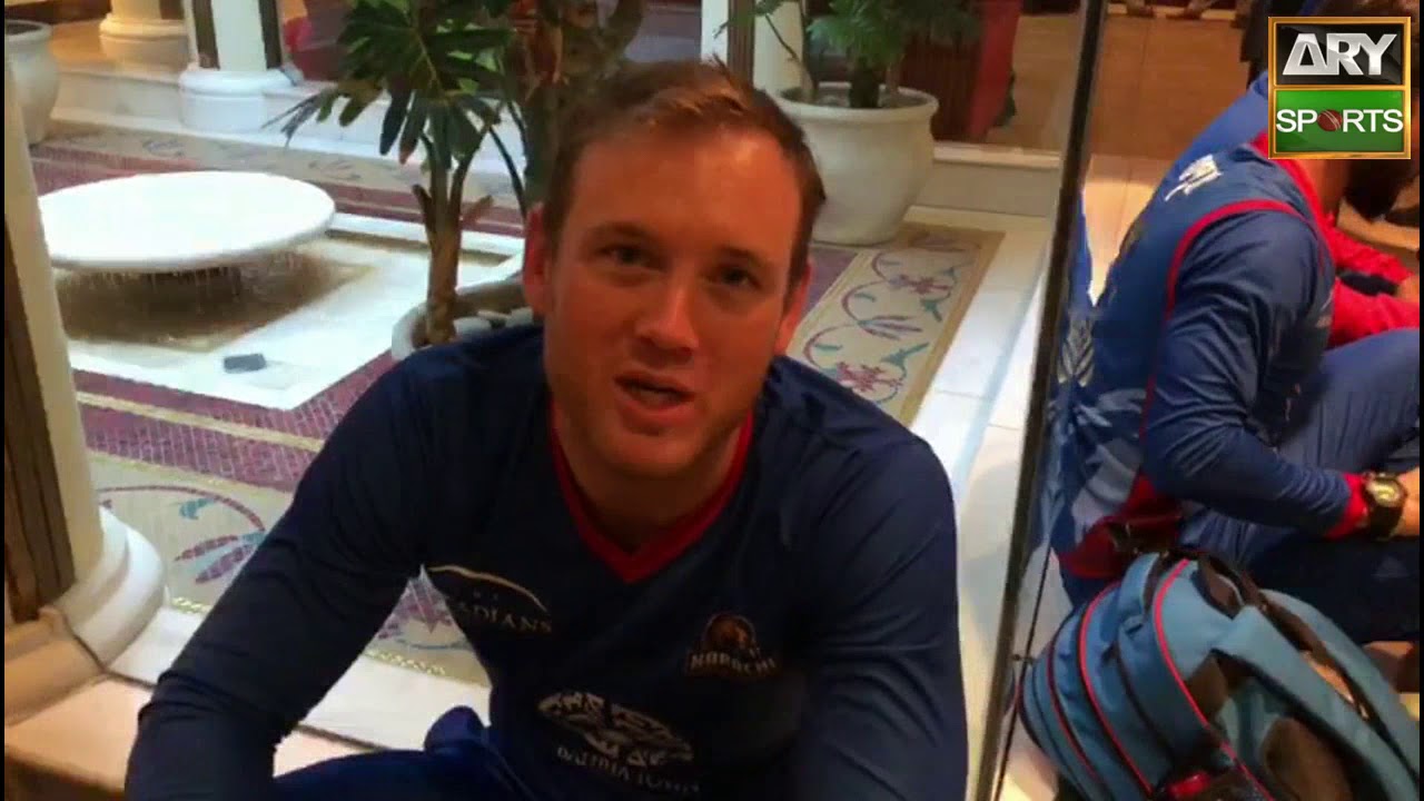 Collin Ingram has a special message to all the Karachi Kings' fans