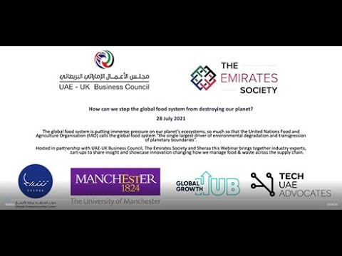 UAE-UK Business Council and Emirates Society Webinar: Food Waste and Innovation