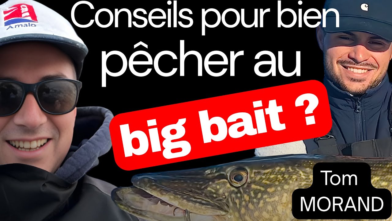 Comment pêcher bigbait (brochet) ? Avec Tom MORAND