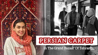 Famous Persian Carpet 🔴 In The Grand Bazaar Of Tehran Profile