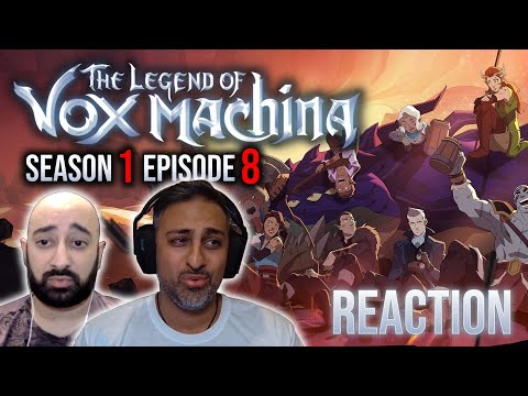 CHOP IT OFF ALREADY ! The Legend Of Vox Machina - Ep 8 - A Silver Tongue REACTION