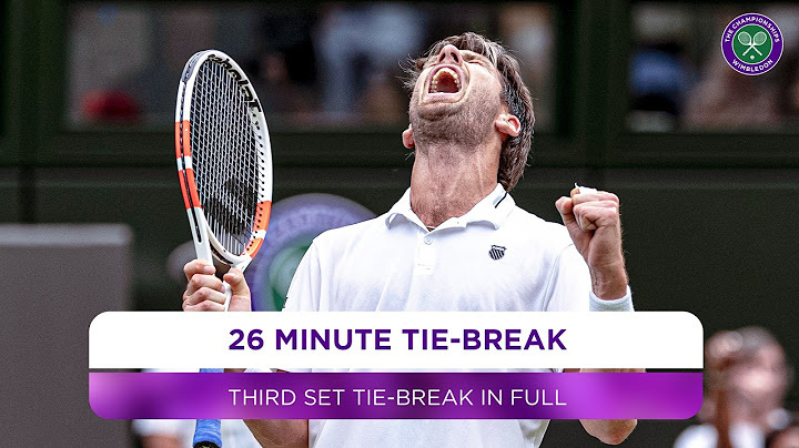 Incredible 26 MINUTE tie-break | Replay IN FULL | Wimbledon 2024