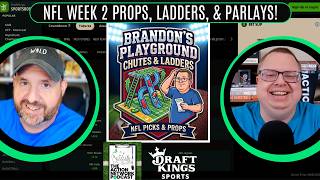 NFL Week 2 Player Props, Ladders, Parlays, and Longshots! | Brandon's Playground