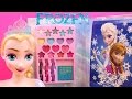 Juguetes de Frozen en español |  Manicura Maquillaje y Peinados Muñeca Elsa Frozen