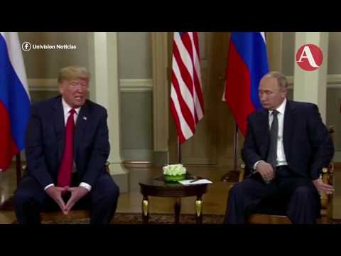 “El mundo quiere que nos llevemos bien”: Donald Trump a Vladimir Putin, en primera cumbre bilatera