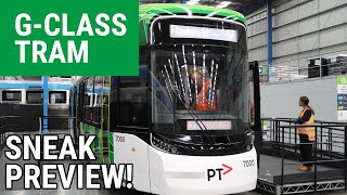 Inside Melbourne's newest tram!